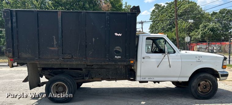 image for item DJ6297 1997 Ford F450 Super Duty  dump truck