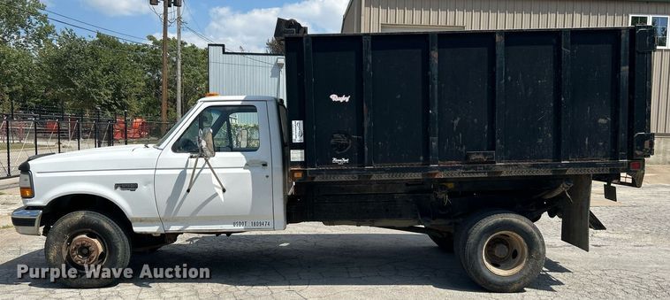 image for item DJ6297 1997 Ford F450 Super Duty  dump truck