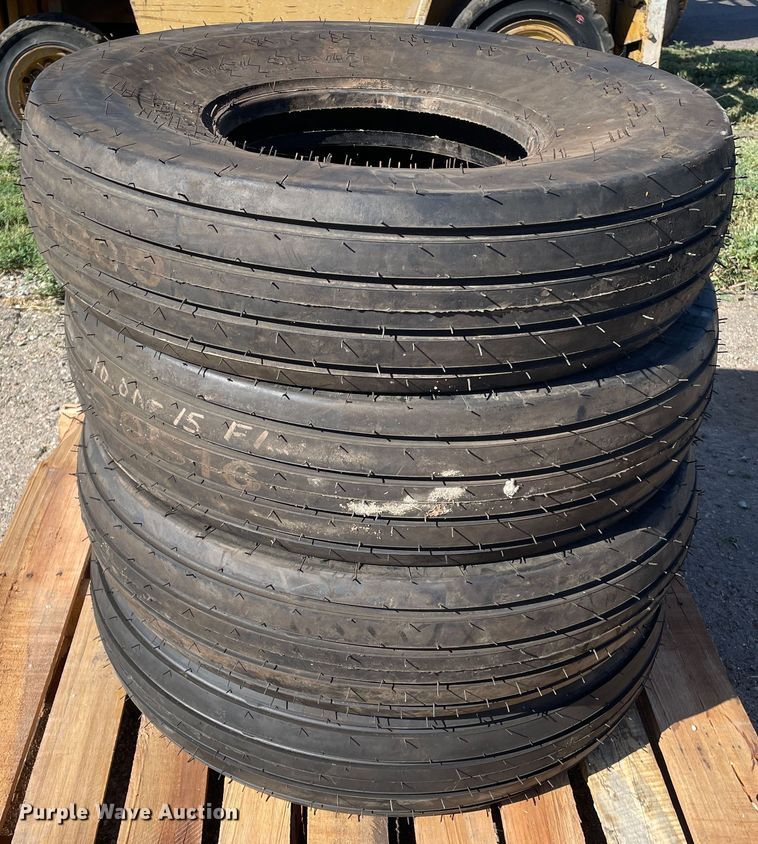 image for item DK2495 (4) 10.00-15FI tires