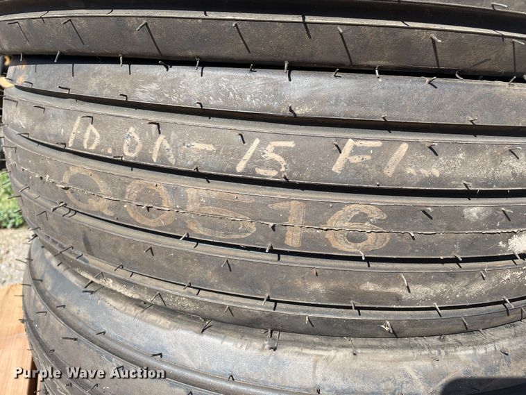 image for item DK2495 (4) 10.00-15FI tires