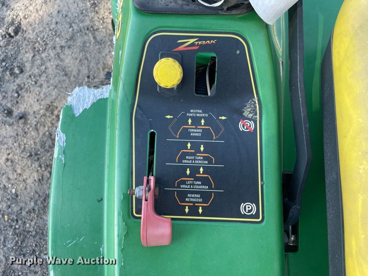 image for item DK2496 John Deere F620 ZTrak  ZTR lawn mower