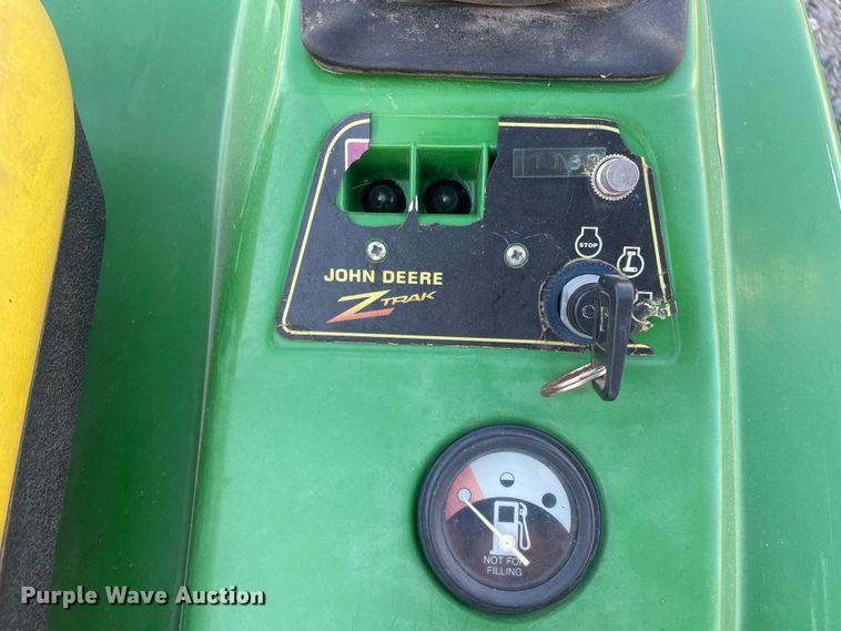 image for item DK2496 John Deere F620 ZTrak  ZTR lawn mower