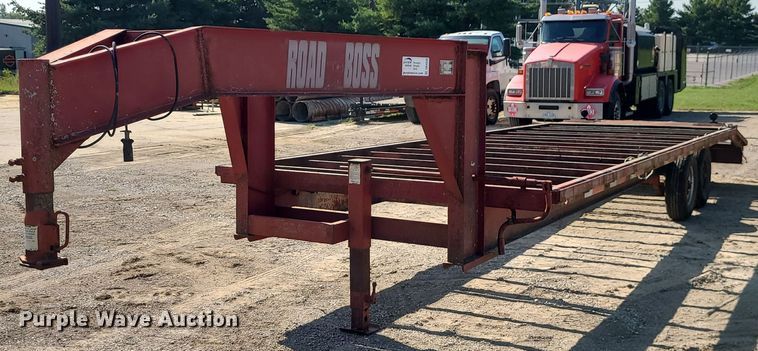 image for item DK4030 1997 Jamie's Welding Road Boss  equipment trailer
