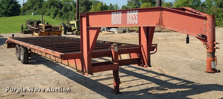 image for item DK4030 1997 Jamie's Welding Road Boss  equipment trailer