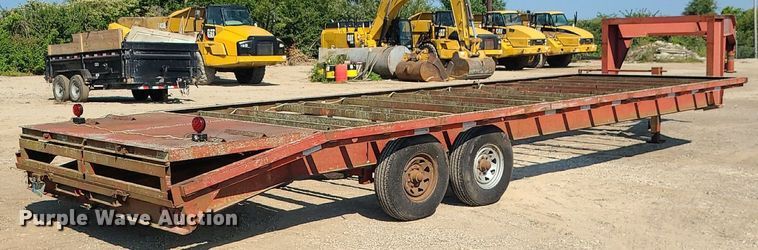 image for item DK4030 1997 Jamie's Welding Road Boss  equipment trailer