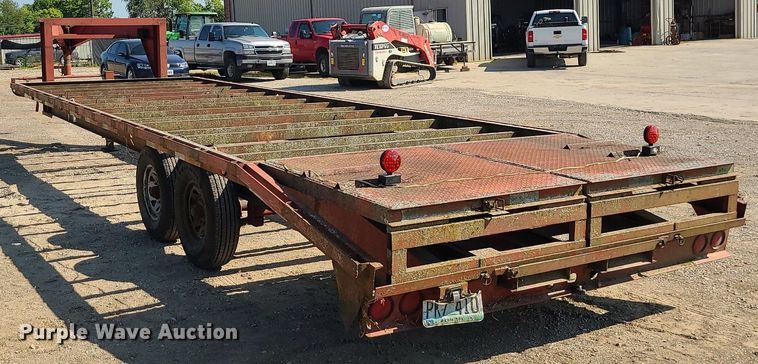 image for item DK4030 1997 Jamie's Welding Road Boss  equipment trailer