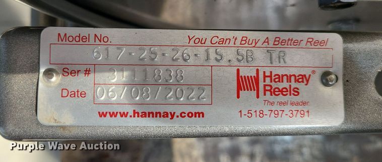 image for item DK4068 2022 Hannay  hose reel