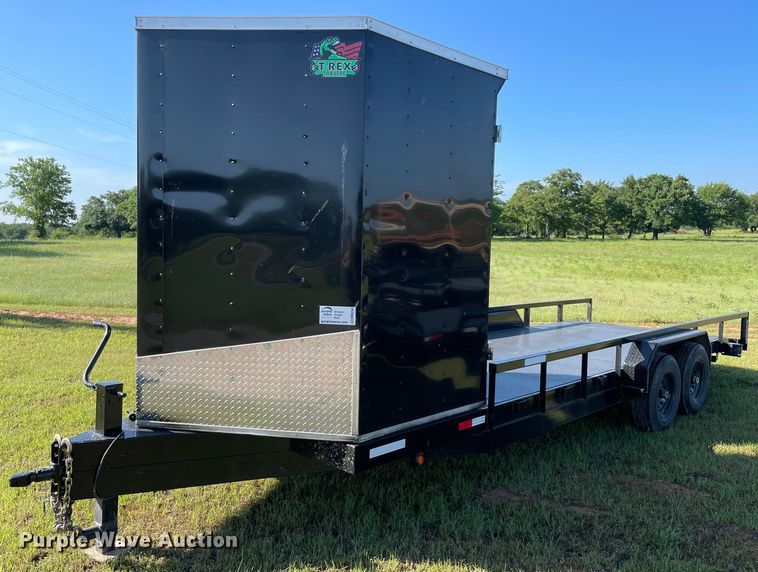 image for item DM0244 2023 Texoma Trailers  equipment trailer
