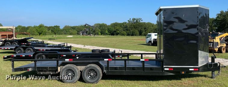 image for item DM0244 2023 Texoma Trailers  equipment trailer