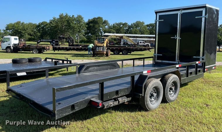 image for item DM0244 2023 Texoma Trailers  equipment trailer