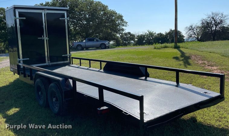image for item DM0244 2023 Texoma Trailers  equipment trailer