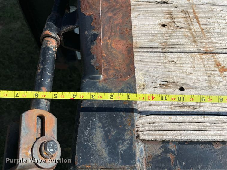 image for item DM0246 2011  PJ Trailer Gooseneck  equipment trailer