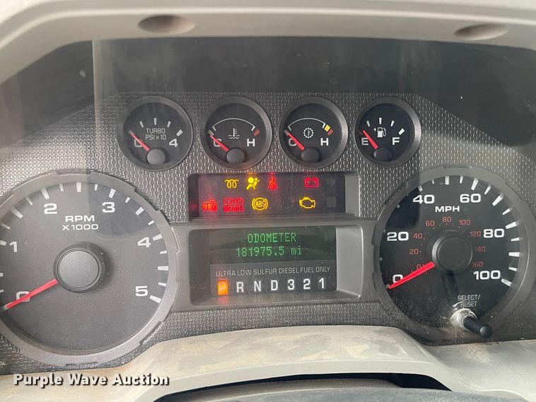 image for item DM0295 2010 Ford F350 Super Duty Crew Cab pickup truck