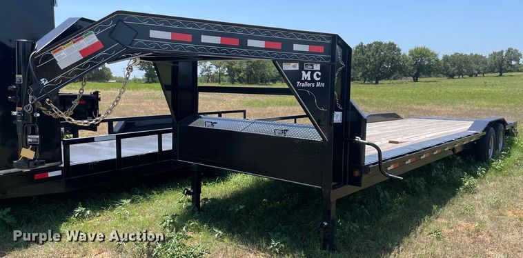 image for item DM0302 2023 MC Trailers Mfg.  equipment trailer