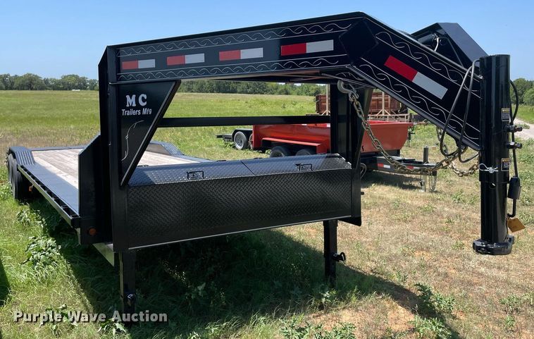 image for item DM0302 2023 MC Trailers Mfg.  equipment trailer