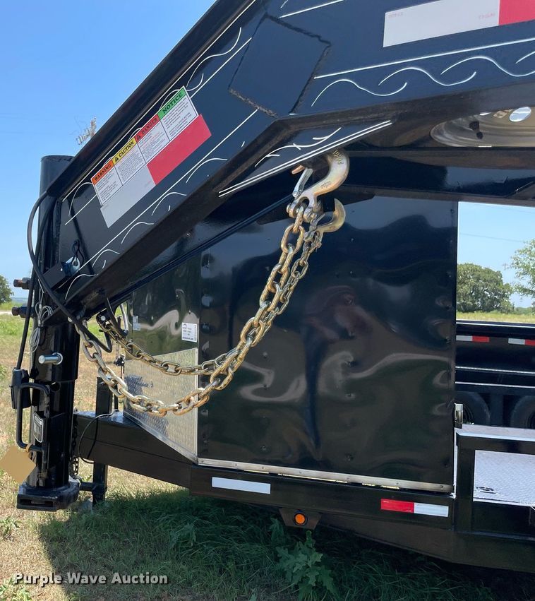 image for item DM0302 2023 MC Trailers Mfg.  equipment trailer