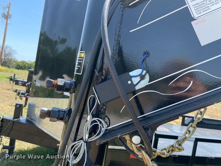 image for item DM0302 2023 MC Trailers Mfg.  equipment trailer