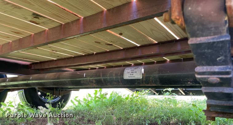 image for item DM0302 2023 MC Trailers Mfg.  equipment trailer