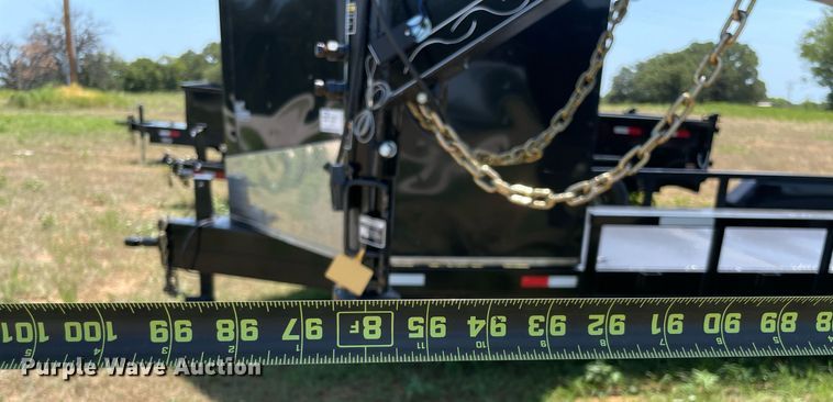 image for item DM0302 2023 MC Trailers Mfg.  equipment trailer