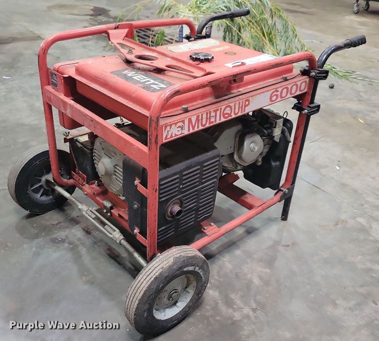image for item DN4072 Multiquip 6000  generator