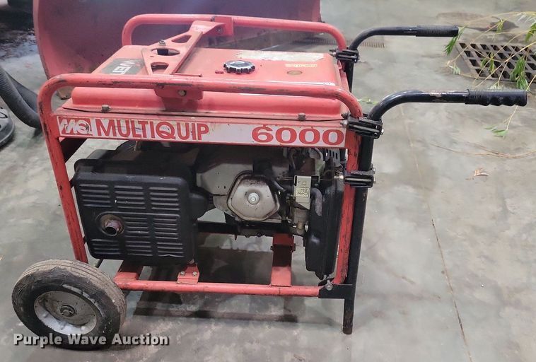 image for item DN4072 Multiquip 6000  generator