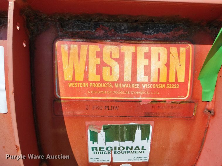 image for item DN4073 Western  snow plow