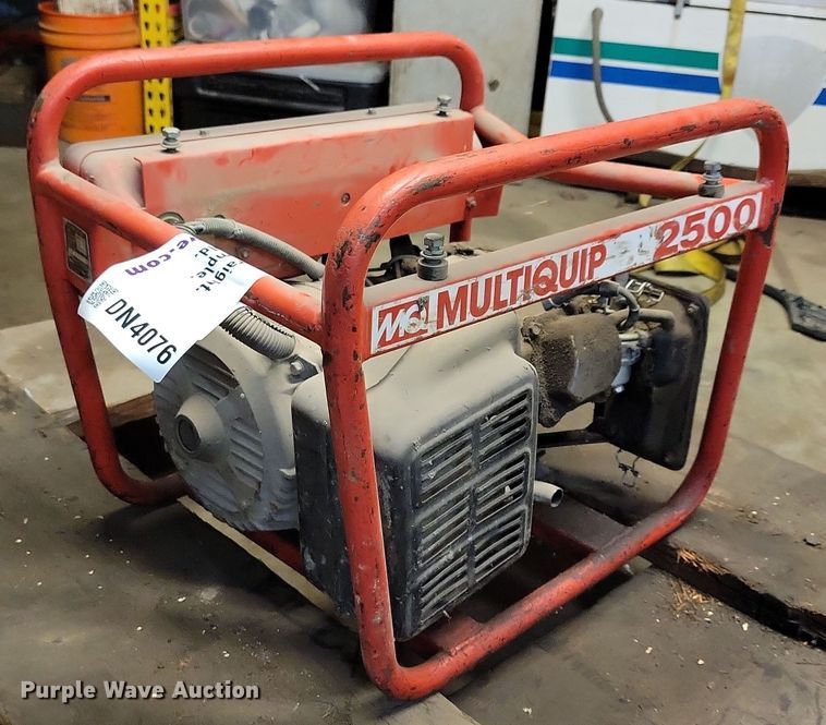 image for item DN4076 Mutiquip 2500  generator