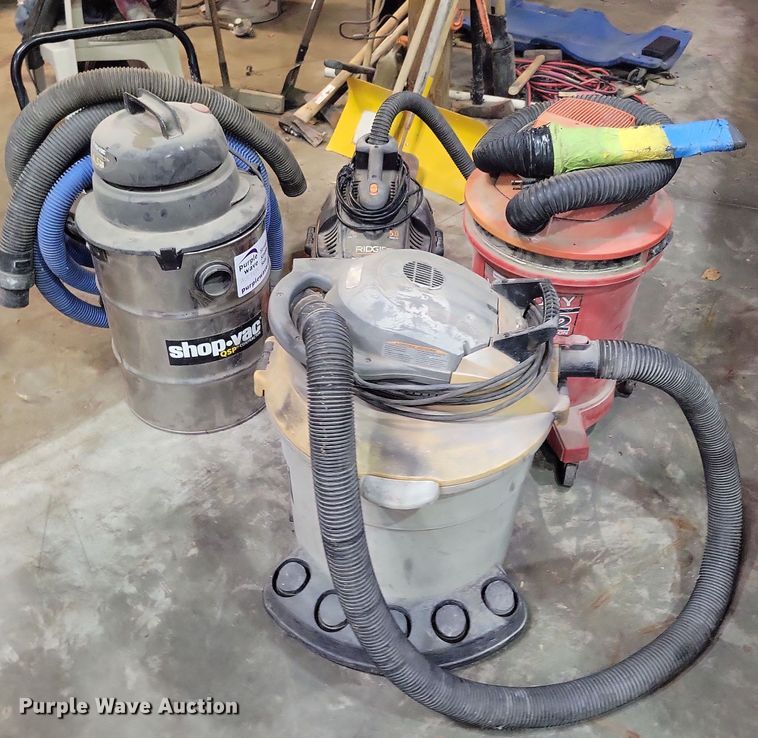 image for item DN4077 (4) shop vacuums