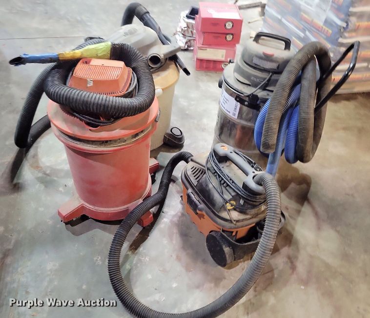 image for item DN4077 (4) shop vacuums