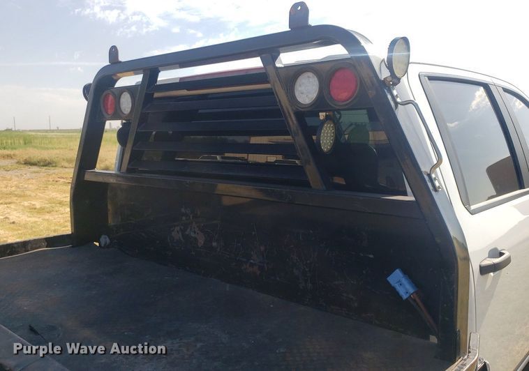 image for item DO3007 2020 Chevrolet Silverado 3500HD  Crew Cab bale bed truck