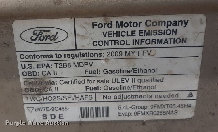 image for item DO3075 2009 Ford E350  van