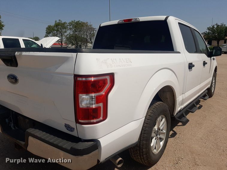 image for item DO3079 2018 Ford F150  SuperCrew pickup truck