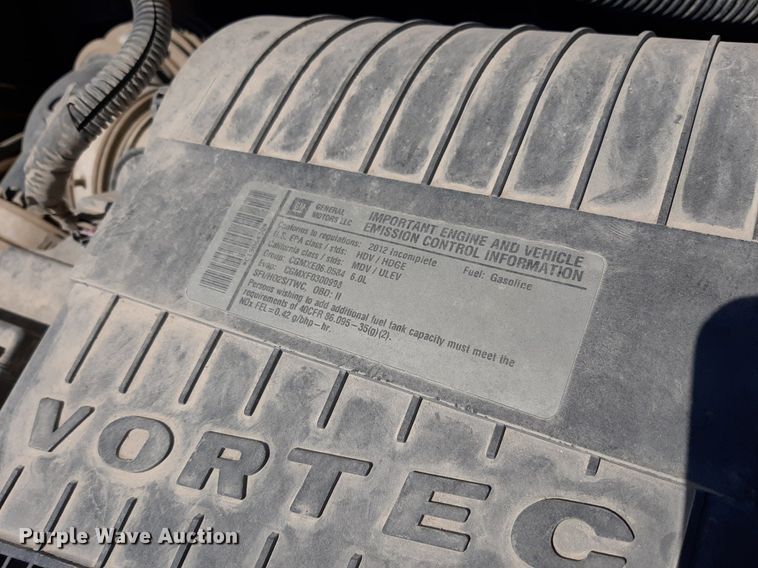 image for item DO3087 2012 GMC G3500  box truck