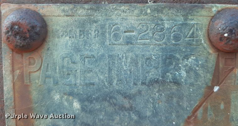 image for item DO3100 Page Engineering  dragline bucket