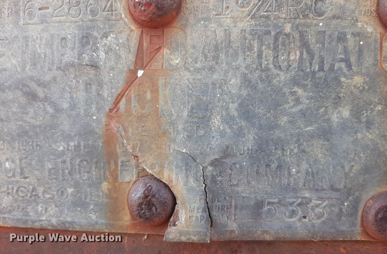 image for item DO3100 Page Engineering  dragline bucket