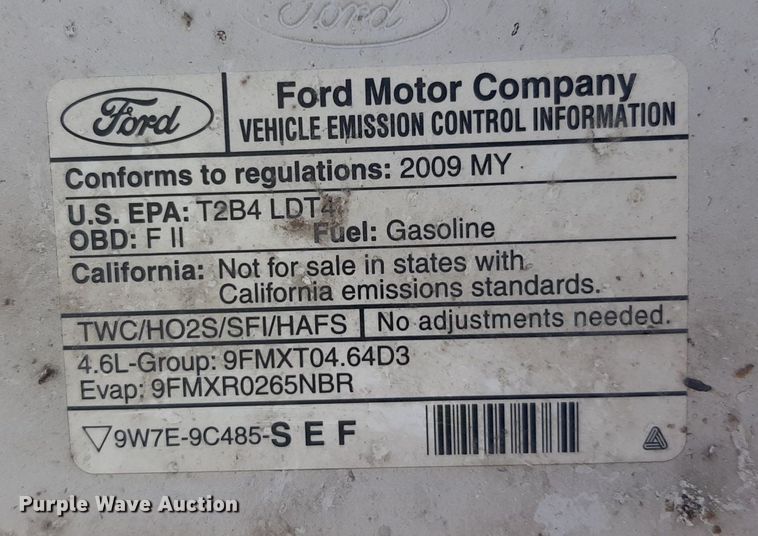 image for item DO3113 2009 Ford F150  SuperCab pickup truck