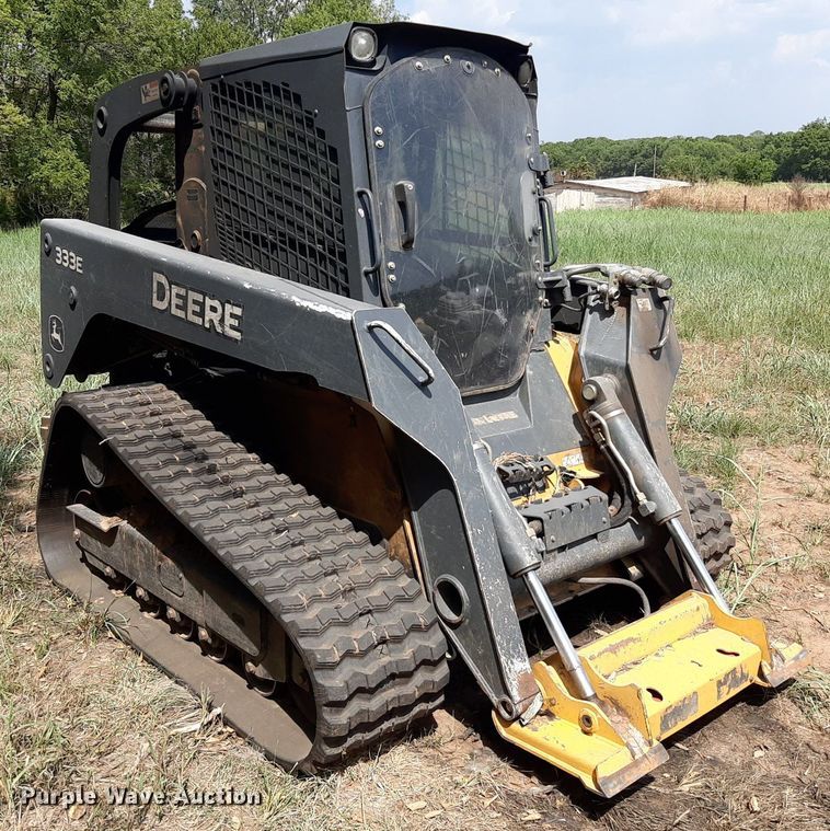 image for item DO3116 2013 John Deere 333E  tracked skid steer loader