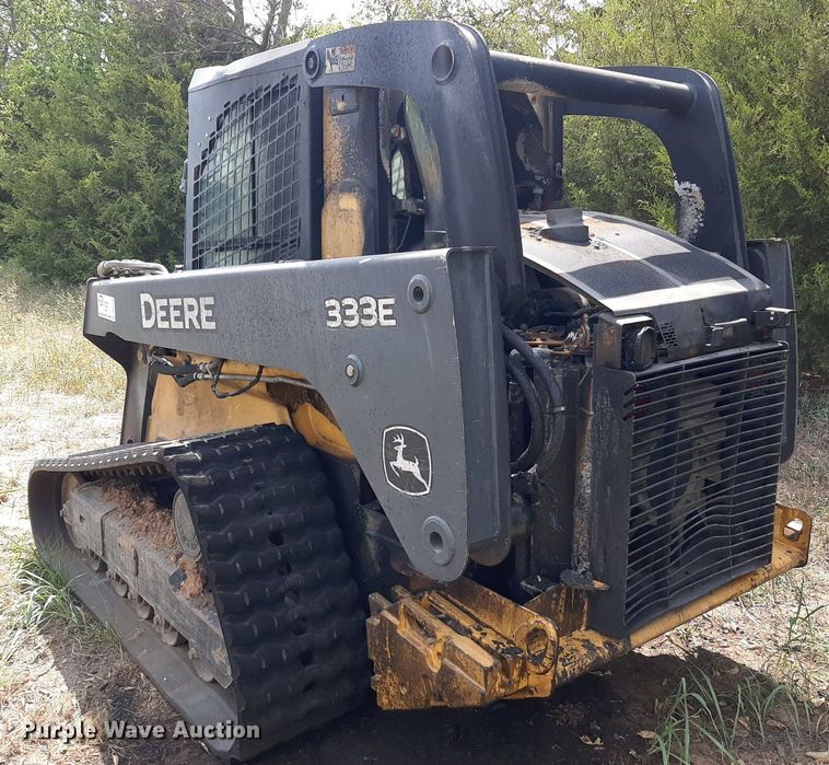image for item DO3116 2013 John Deere 333E  tracked skid steer loader