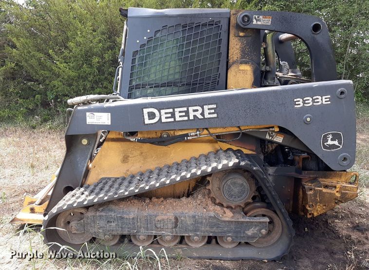 image for item DO3116 2013 John Deere 333E  tracked skid steer loader
