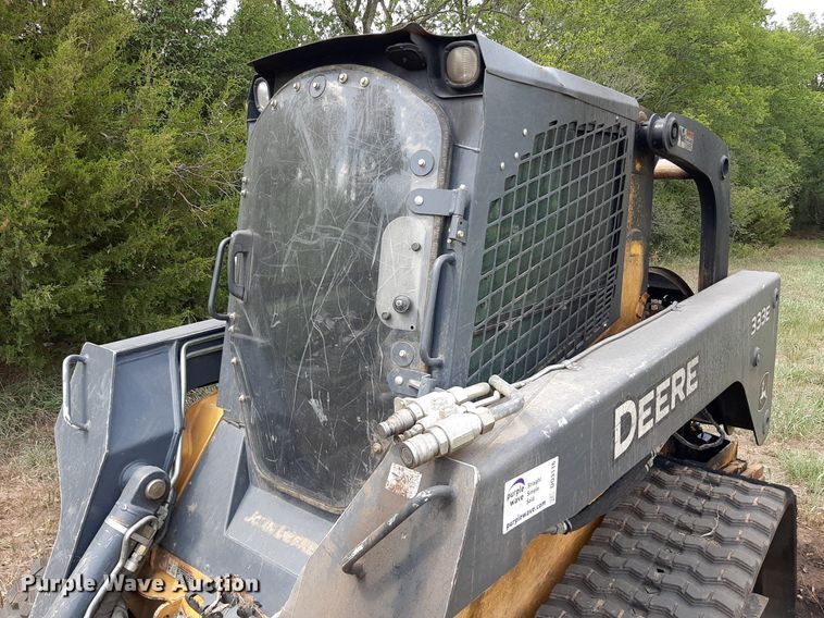 image for item DO3116 2013 John Deere 333E  tracked skid steer loader