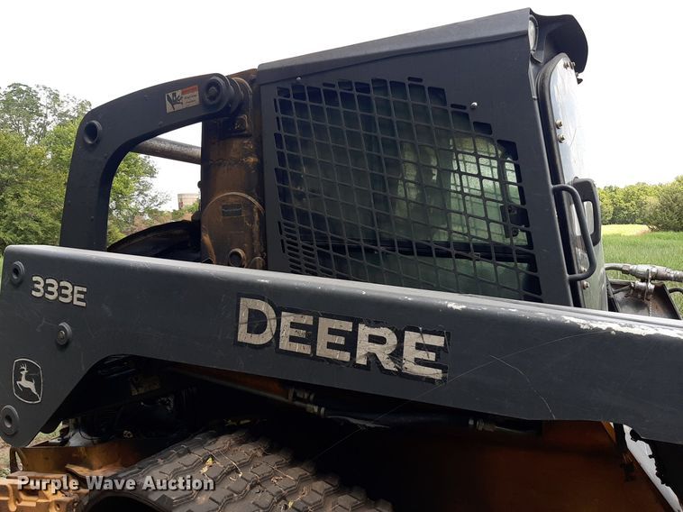image for item DO3116 2013 John Deere 333E  tracked skid steer loader