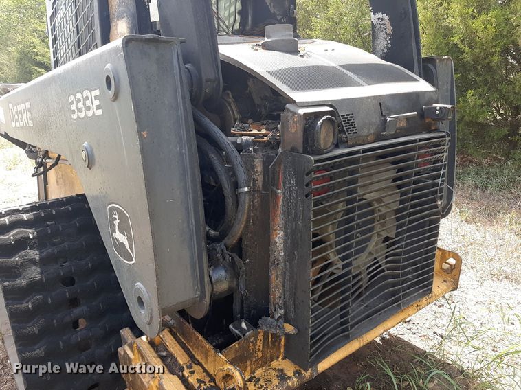 image for item DO3116 2013 John Deere 333E  tracked skid steer loader
