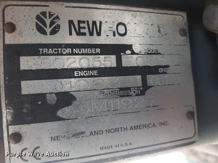 image for item DO3122 New Holland TC36D  tractor