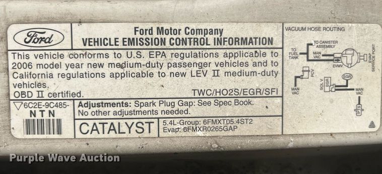 image for item DP2050 2006 Ford E350 Super Duty  armored van