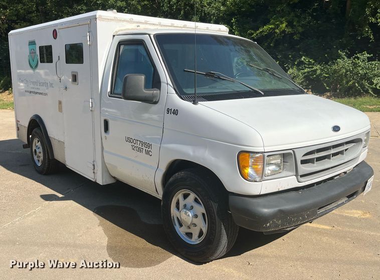 image for item DP2051 1999 Ford E350  armored van