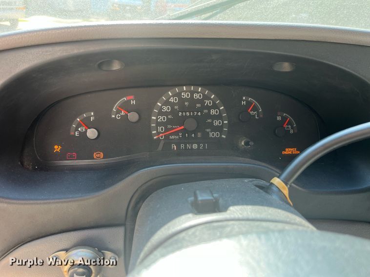 image for item DP2051 1999 Ford E350  armored van