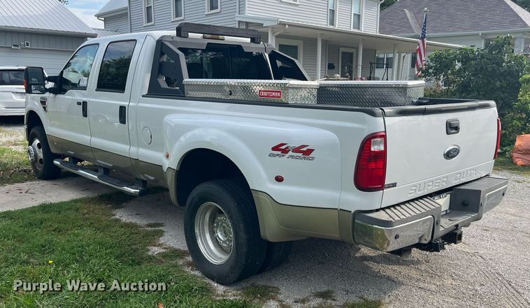 image for item DP2053 2008 Ford F350 Lariat Super Duty  Crew Cab pickup truck