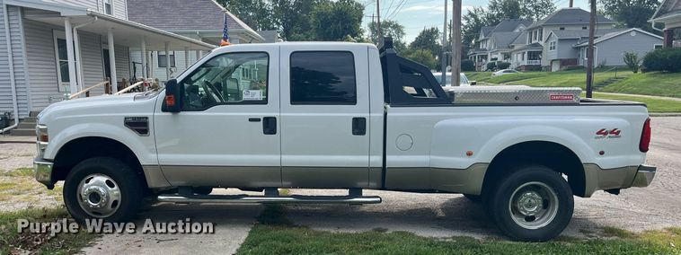 image for item DP2053 2008 Ford F350 Lariat Super Duty  Crew Cab pickup truck
