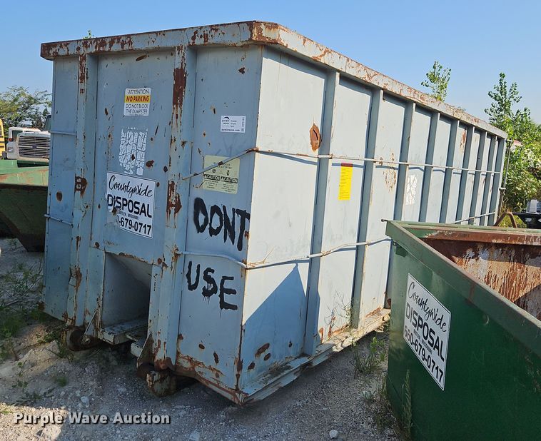 image for item DP2343 Roll-off dumpster