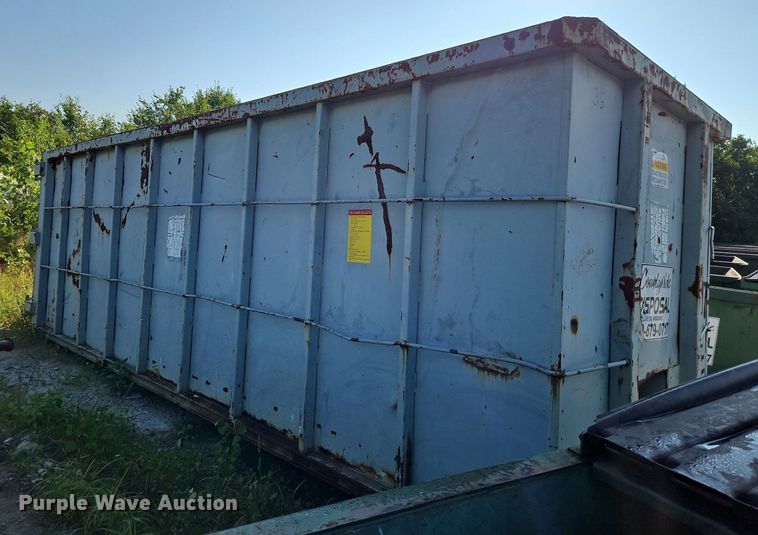 image for item DP2343 Roll-off dumpster